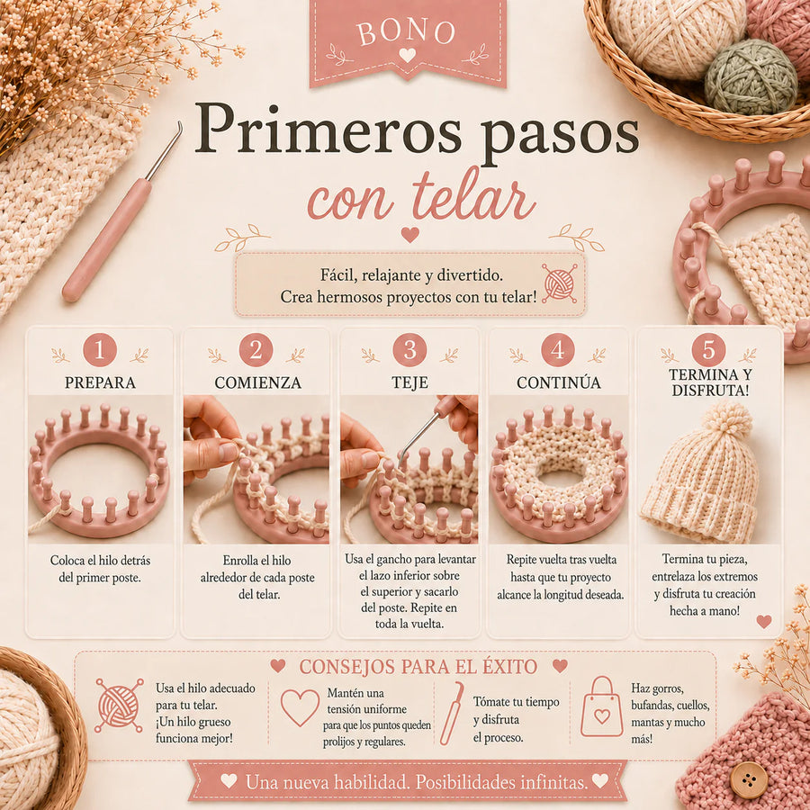 Primeros pasos con telar