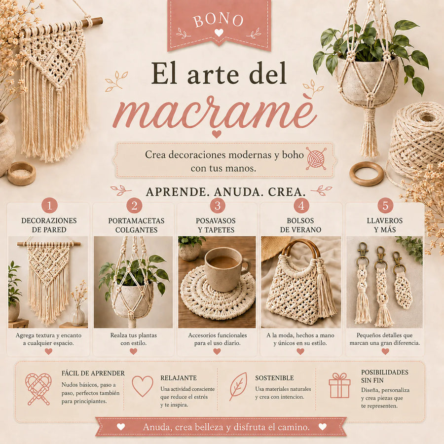 El arte del macramé